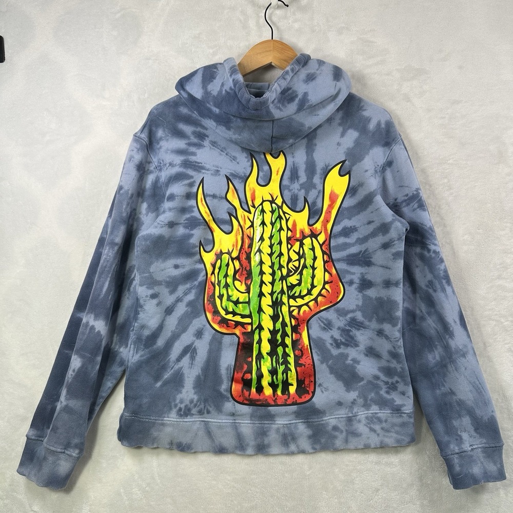Travis Scott Cactus Jack Coney Island Tie Dye Hoodie Size Medium